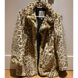 Leopard Print Oversized Coat Garcia